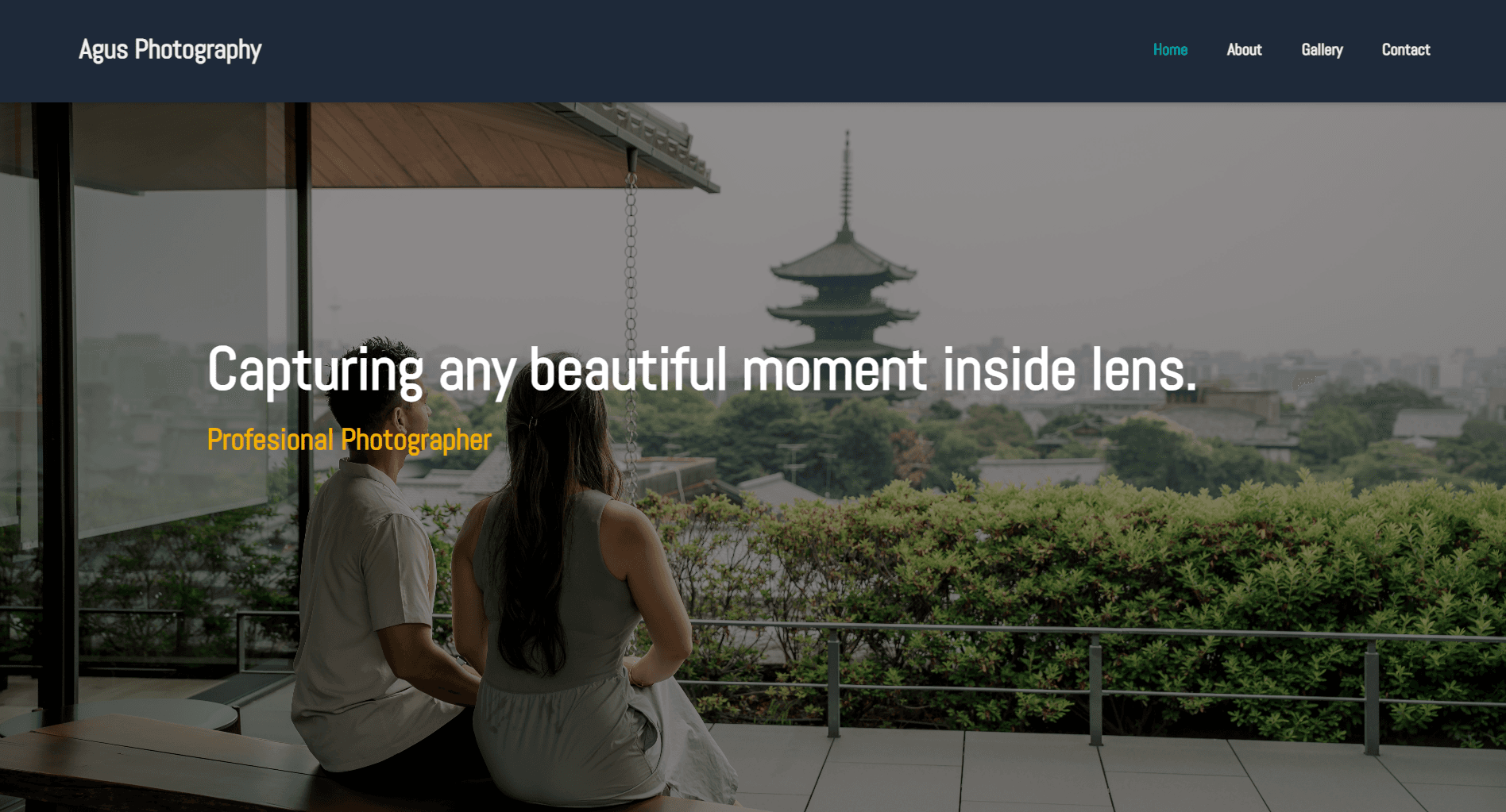 Portfolio Website Agus Photography