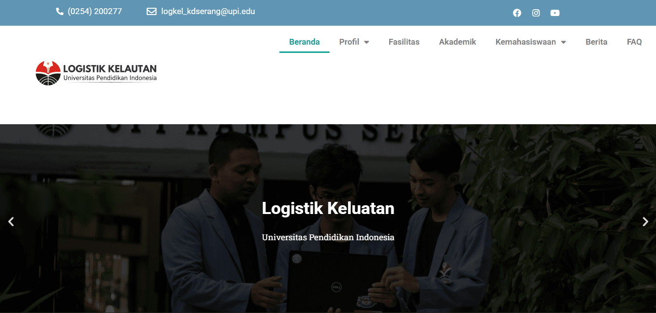 Company Profile Logistik Kelautan UPI Kampus Serang